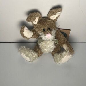 Boyds Bears Elsinore 7" Plush Rabbit The Archive Collection, Fully Jointed WT.